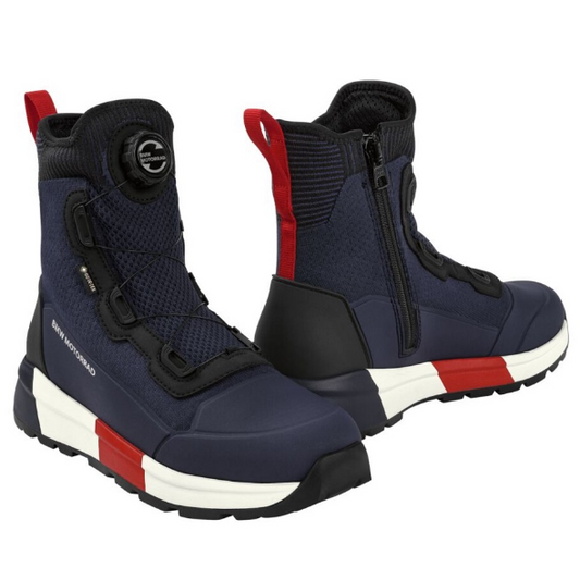 Tênis GS Kawir GTX Azul BMW Impermeável com GORE-TEX® Conforto e Aderência para Caminhadas Aventura e Uso Urbano