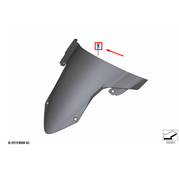 Para-Brisa Bolha Cor Fume BMW S 1000 RR / M 1000 RR
