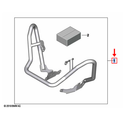 Aro Protetor Do Motor BMW Motorrad  G 310 GS / G 310 R