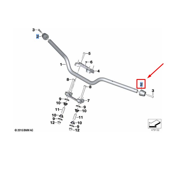 Peso de Balanceamento do Guidão BMW Motorrad G 310