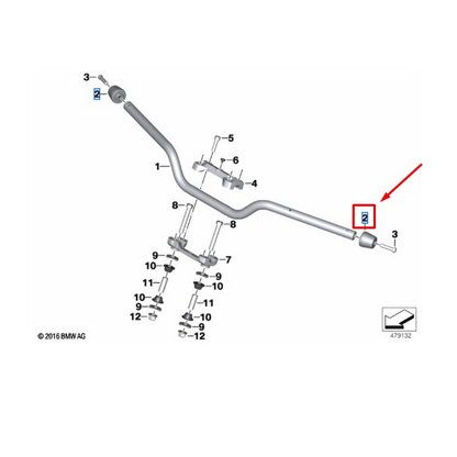 Peso de Balanceamento do Guidão BMW Motorrad G 310