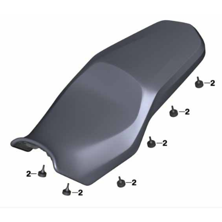 Banco Rebaixado BMW Motorrad F 750 GS, F 800 GS, F 850 GS, F 900 GS