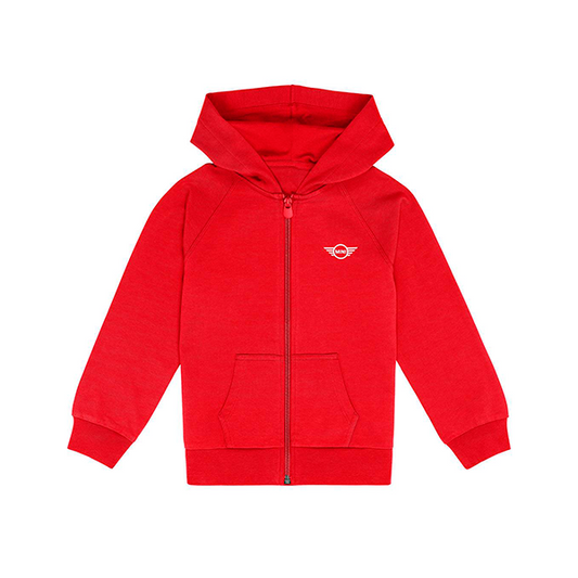 Moletom MINI Wordmark Circle Zip Hoodie Infantil