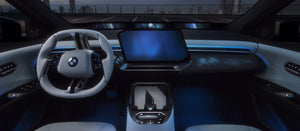 Cockpit do BMW iX3 com BMW Panoramic iDrive