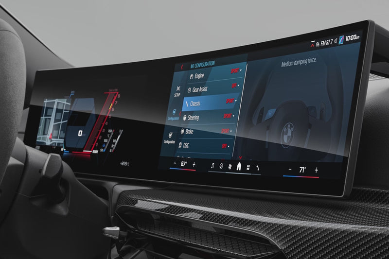 Um cockpit digital projetado para máxima clareza.